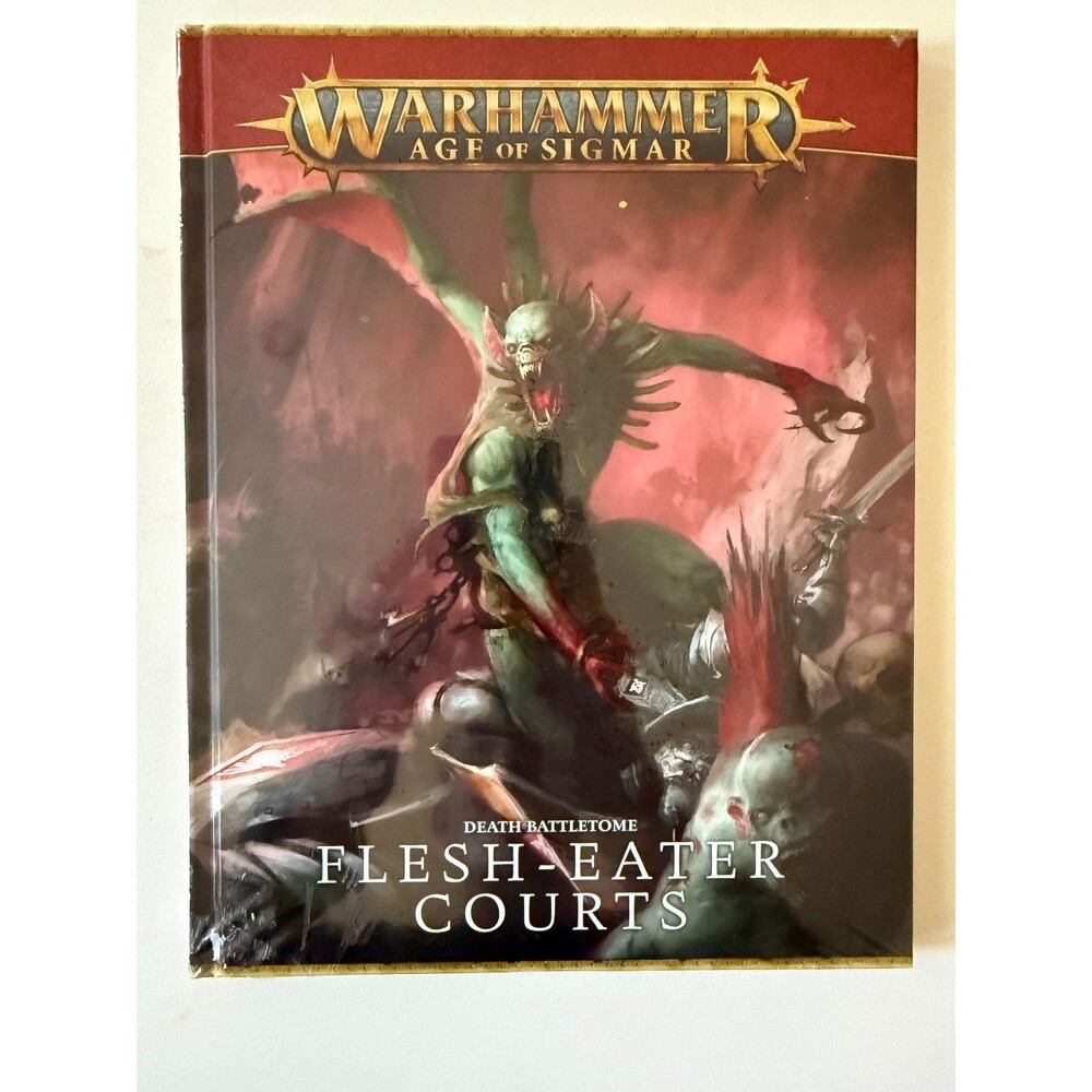 Warhammer Age of Sigmar Death Battletome Flesh Eater Courts Hardcover NEW SEALED